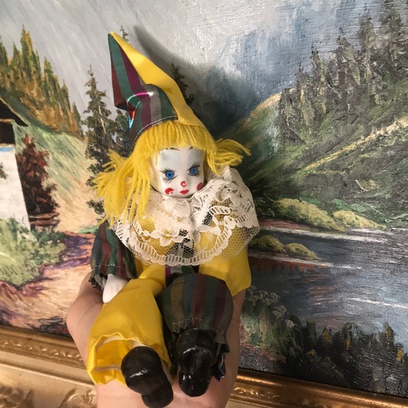 Rare Vintage 1970’s Hand Painted Clown Collectible - Picture 1 of 15